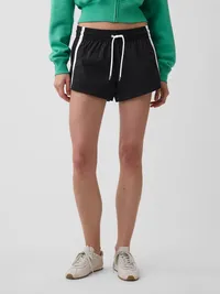 2.5" Track Shorts - Black — view 2