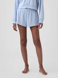 2" CloudLight Easy Shorts - Button down blue — view 2