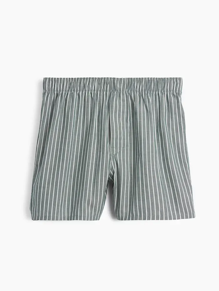4.5" Poplin Boxers (3-Pack) - Striped