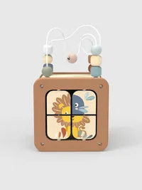 5 in 1 Activity Cube Toddler Toy - Multi — view 5