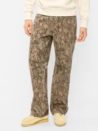 90s Baggy Carpenter Jeans - Forest Camo — view 2