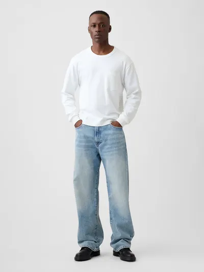 '90s Loose Jeans - Medium wash