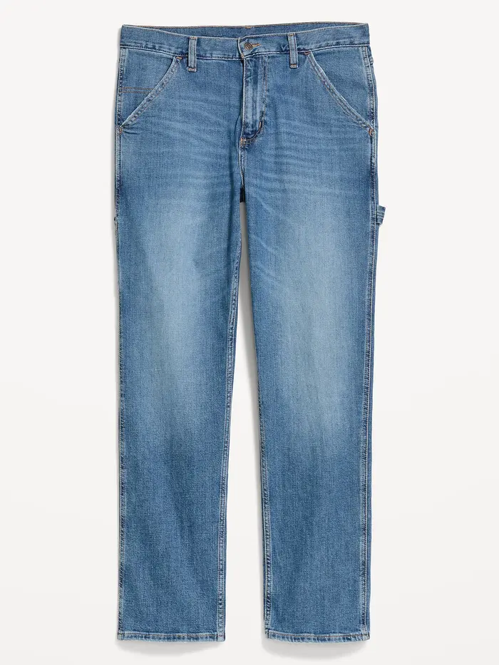 90s Straight Carpenter Jeans - Medium Wash