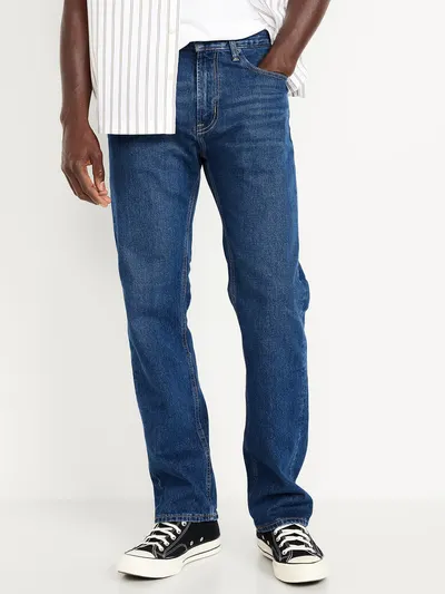90s Straight Jeans - Dark Wash