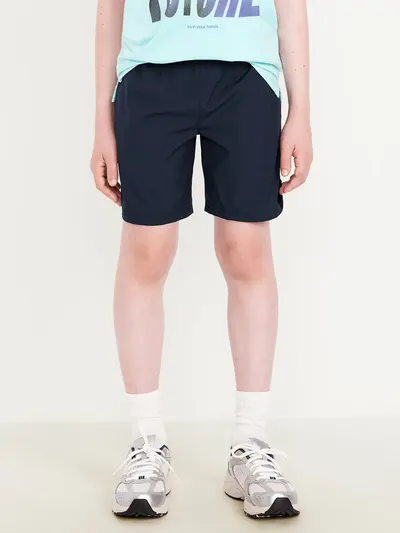 Above Knee StretchTech Performance Shorts for Boys - Medium Navy