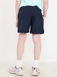 Above Knee StretchTech Performance Shorts for Boys - Medium Navy — view 2