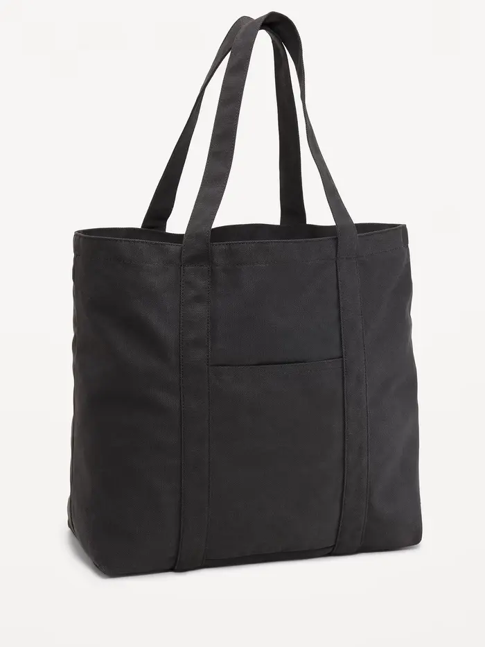 Active Canvas Tote Bag - Black Jack