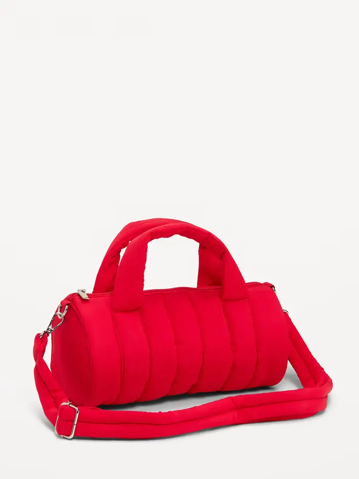 Active Puff Barrel Bag - Amaryllis