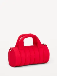 Active Puff Barrel Bag - Amaryllis — view 3