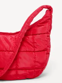 Active Puffer Crossbody Bag - Red — view 4