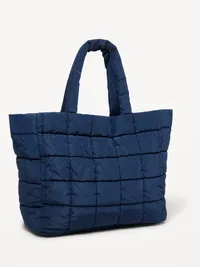 Active Puffer Large Tote - Navy Blue — view 2