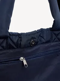 Active Puffer Large Tote - Navy Blue — view 3