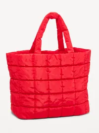 Active Puffer Large Tote - RED — view 2