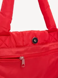 Active Puffer Large Tote - RED — view 3