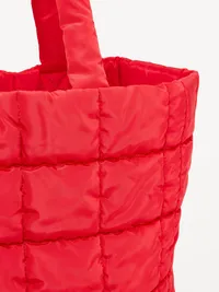 Active Puffer Large Tote - RED — view 4
