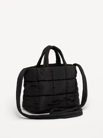 Active Puffer Mini Tote - Black Jack