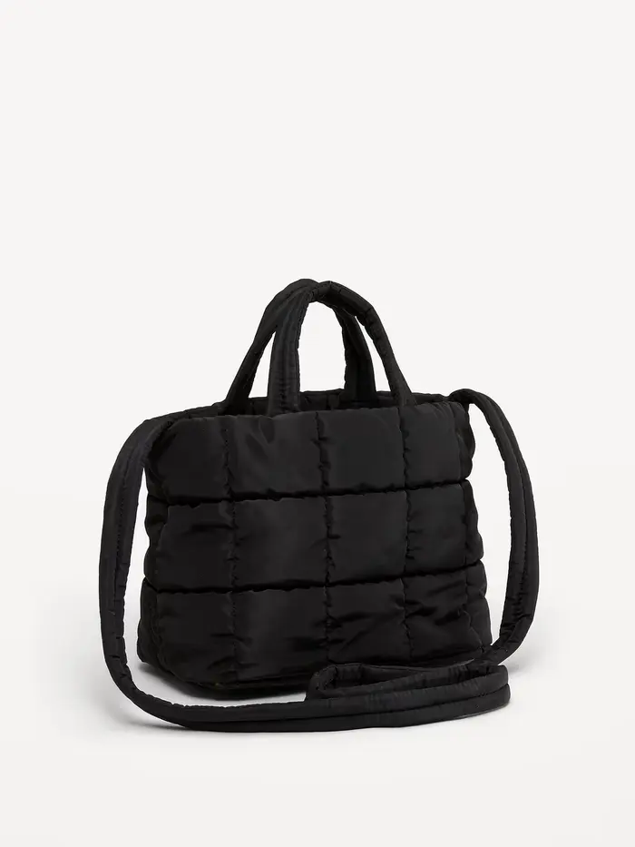 Active Puffer Mini Tote - Black Jack
