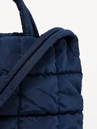 Active Puffer Mini Tote - Navy Blue — view 4