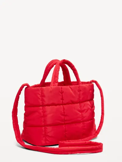 Active Puffer Mini Tote - Red