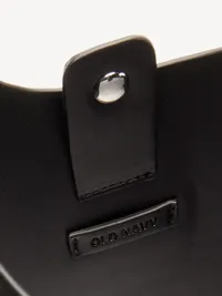 Asymmetrical Structured Tote Bag - Black Jack — view 4