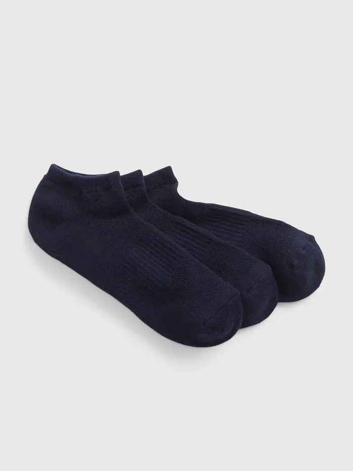 Athletic Ankle Socks (3-Pack) - Navy