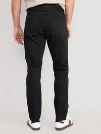 Athletic Taper Built-In Flex Black Jeans - Black Rinse — view 2