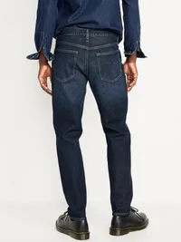 Athletic Taper Built-In Flex Jeans - Dark Wash — view 2