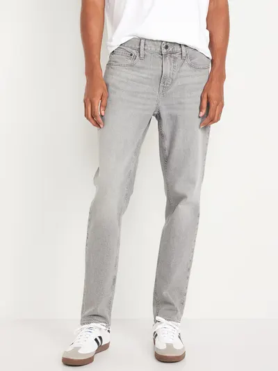 Athletic Taper Built-In Flex Jeans - Gray Wash