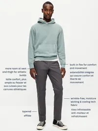 Athletic Tech Ultimate 4.0 Chino Pants - Black Jack — view 5