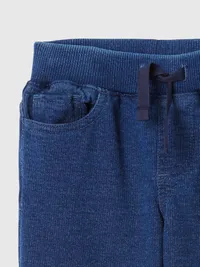 Baby Baggy Pull-On Pants - Medium indigo — view 3