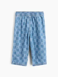 Baby Brannan Bear Pull-On Jeans - Medium wash bear — view 2