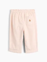 Baby Corduroy Pull-On Pants - Barely pink — view 2