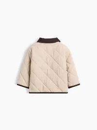 Baby Quilted Barn Jacket - Bedrock — view 2