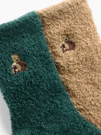 Baby & Toddler Cozy Socks (4-Pack) - Multi — view 2