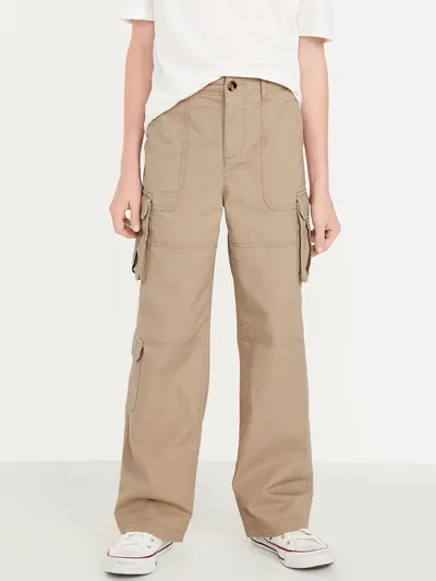 Baggy Cargo Ripstop Pants for Boys - Shore Enough