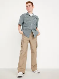 Baggy Cargo Ripstop Pants for Boys - Shore Enough — view 3