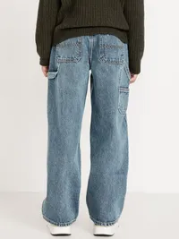 Baggy Carpenter Jeans for Boys - Medium Wash — view 2