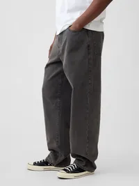 Baggy Jeans - Black — view 3