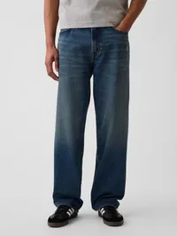 Baggy Jeans - MEDIUM WASH — view 2