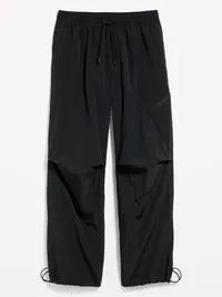 Baggy Tech Cargo Jogger Pants - Black Jack — view 3