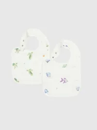 Bamboo Little Turtle Bib Set - Turtle — view 2