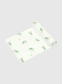 Bamboo Little Turtle Swaddle - Turtle — view 2