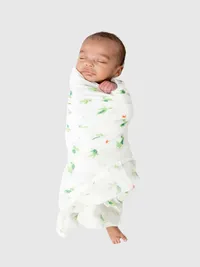 Bamboo Little Turtle Swaddle - Turtle — view 3