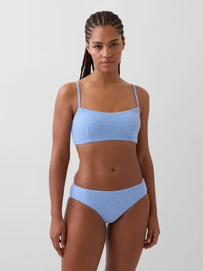 Bikini Bottom - Blue gingham