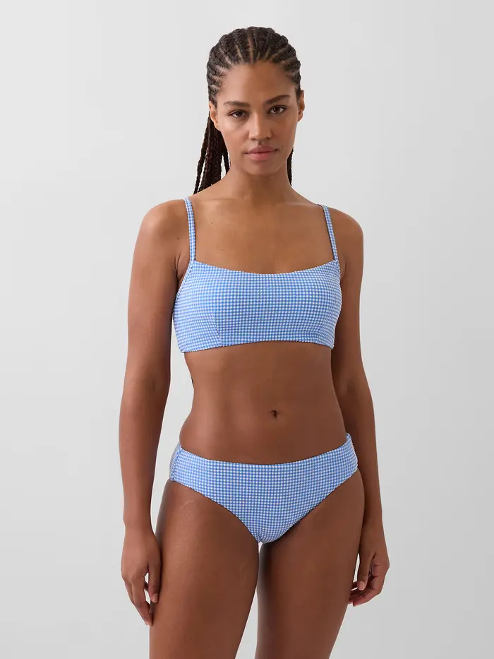 Bikini Bottom - Blue gingham