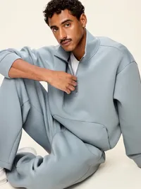 Bounce Fleece Oversized Half-Zip Pullover - Crossroads — view 3