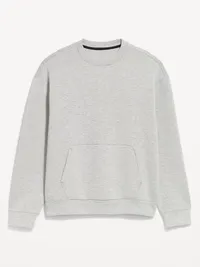 Bounce Fleece Oversized Sweatshirt - Heather Grey — view 4