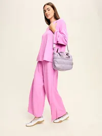 Bounce Lite Oversized Bell-Sleeve Top - Orchid — view 3