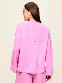 Bounce Lite Oversized Bell-Sleeve Top - Orchid — view 2