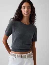 Braided Suede Belt - Cobblestone beige — view 2